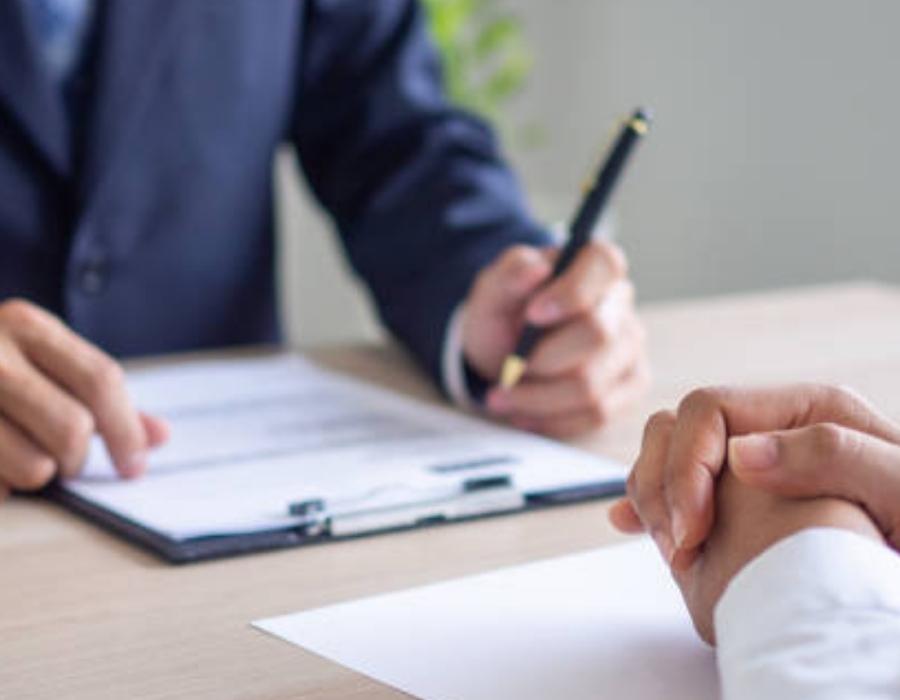 timeshare lawyer with a client