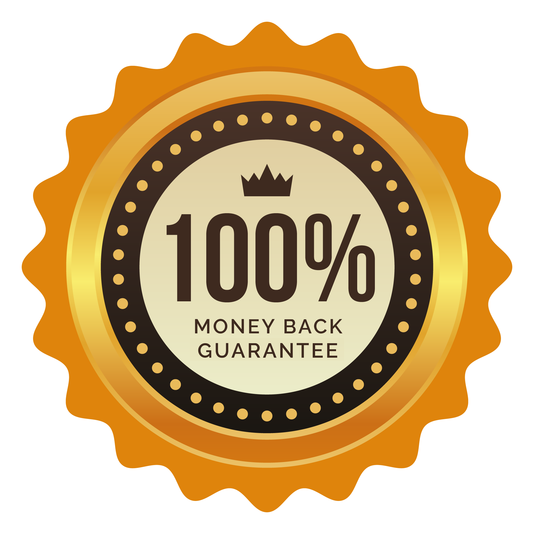 100% Money Back Guarantee